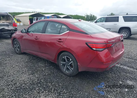 2025 Nissan Sentra Sv z USA, uszkodzony, nr VIN 3N1AB8CV6SY237978